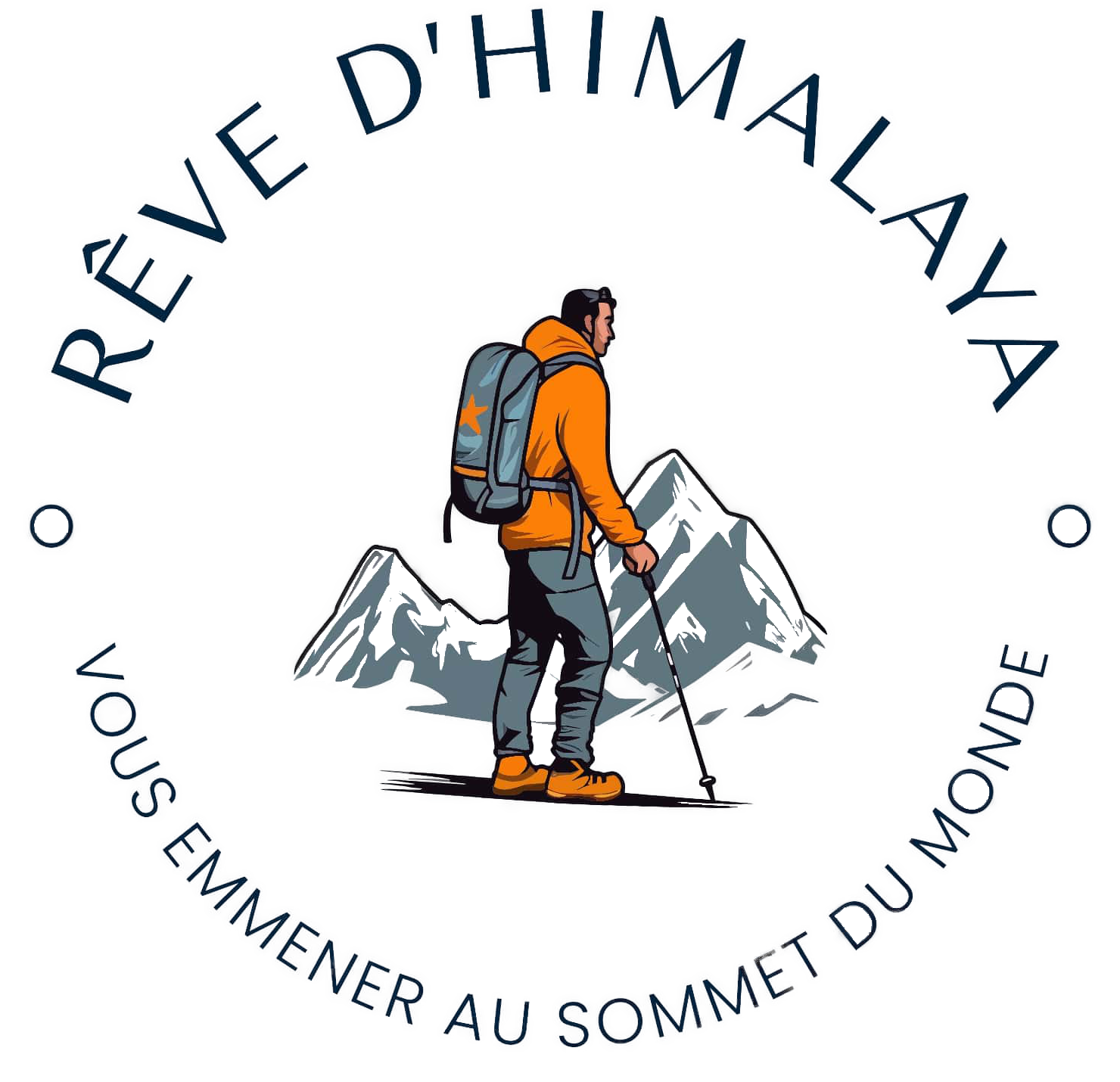 logo de Rêve d'Himalaya agence de trekking au Népal